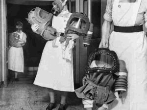 Gas Masks For Babies Tested At An English Hospital 1940 1